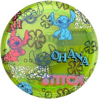 Stylish Lilo & Stitch Pop Socket Grip with Kickstand – Versatile One-Handed Phone Holder for Seamless Use and Enhanced Compatibility across Devices – Effortless Style and Functionality in a Durable Accessory for i Phone, Samsung, and More – Perfect for Wireless Charging and Swappable Designs – Ideal Anti-Drop Solution for Everyday Convenience