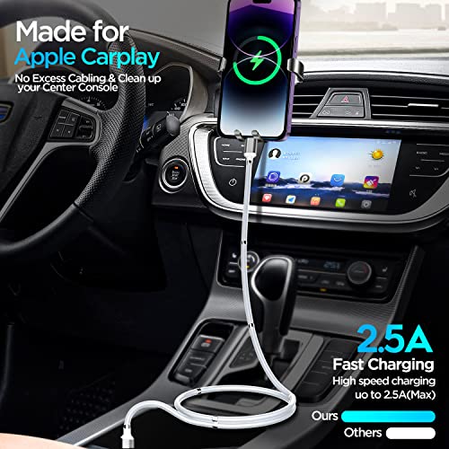 Revolutionize Your Charging Routine with AICase Magnetic USB C to Lightning Cable – 3 FT (2 Pack) for Seamless Compatibility with i Phone 14/13/12/11/SE and i Pad Models – Fast, Tangle-Free, and MFi Certified for Ultimate Convenience and Speed