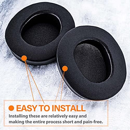 Upgrade Your Audio Experience with TRANSTEK’s Premium Velour Earpads for Arctis Nova Pro Wired Headset – Exceptional Comfort & Enhanced Sound Isolation for Gamers & Audiophiles – Durable, Easy-to-Install Replacement Cushions Perfectly Compatible with Wired Models