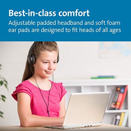 Kensington Hi-Fi USB-C Over-Ear Headphones – Immerse Yourself in Premium Sound with Built-in Mic for Clear Calls, Exceptional Comfort, and Superior Noise Isolation Perfect for E-Learning and Professional Use