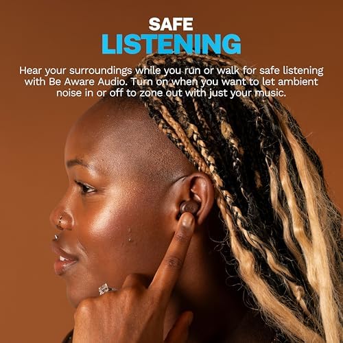 JLab JBuds Mini Tones True Wireless Earbuds – Ultra-Lightweight Bluetooth Earbuds with IP55 Sweat & Dust Resistance, Seamless Multipoint Connectivity for Effortless Device Switching, Enhanced Be Aware Audio for Safety, and Customizable EQ Modes for Superior Sound and Clear Calls, Ideal for Active Lifestyles and Everyday Adventures