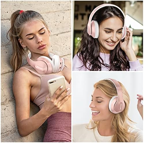Transform Your Listening Experience: Glynzak Premium Wireless Over-Ear Headphones with 65-Hour Playtime, Hi-Fi Stereo Sound, and Custom EQ Settings – Perfect for Travel, Gaming, and Daily Use