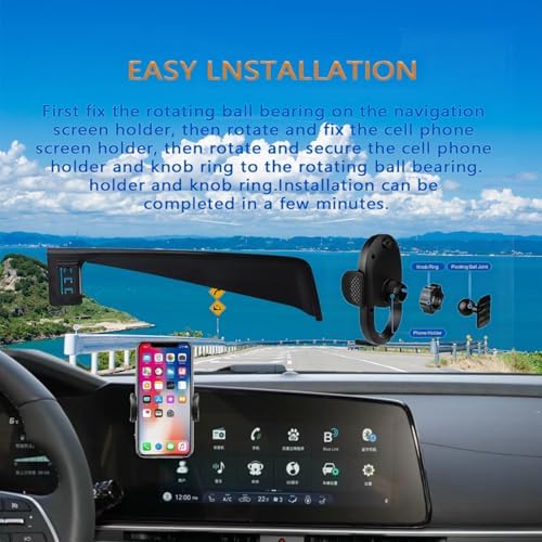Upgrade Your 21-24 Hyundai Elantra with the Ultimate Hands-Free Car Phone Holder – 360-Degree Rotating Mount for All Smartphones, Easy Installation, and Enhanced Stability for Safer Driving Experience