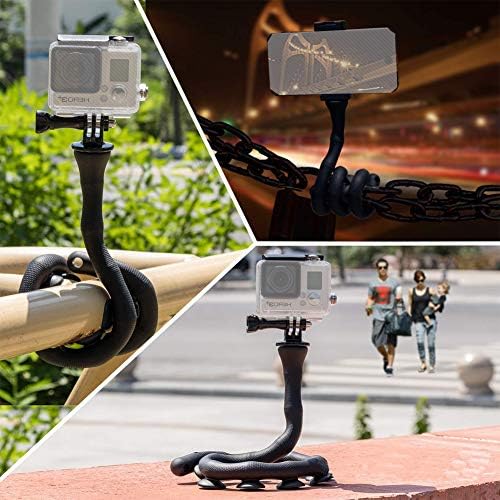 Cute Worm Cell Phone Holder, 360 Degree Rotating Bendable Flexible Phone Mount with Suction Cup Creative Phone Bracket for iPhone, Samsung, LG, Nexus, Nokia and More – Enhanced Compatibility and Speed