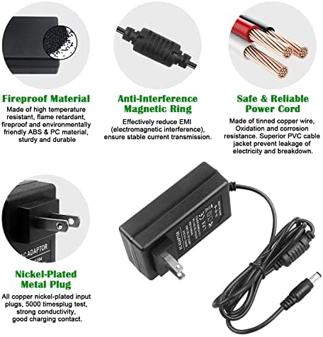 Le Tao Xing 12 V 4 A Power Supply Adapter – Reliable AC to DC Charger for LED Strip Lights & CCTV Systems | High-Efficiency 48 W Output with 5.5 mm x 2.5 mm Connector for Universal Compatibility and Rapid Power Delivery