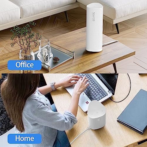 Magnetic Wireless Charging Dock for Sonos Roam Gen 1 & 2, Fast-Power Base for Bluetooth Speakers, Sleek Portable Charger for Sonos Roam SL – Ultimate Charging Solution for Music Lovers