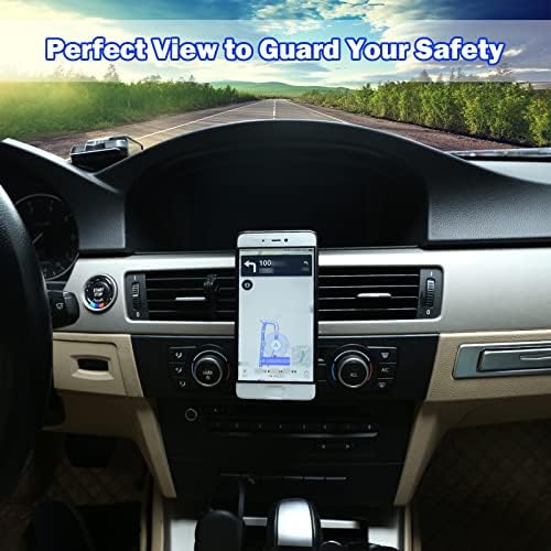 LLKUANG BMW 3 Series E90 E91 E92 E93 360-Degree Rotating Phone Holder – Premium Aluminium Alloy Car Mount for Enhanced Navigation and Hands-Free Safety (2005-2012)