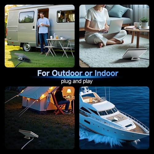 for Starlink Mini Cable 6.5FT/2M, 60W Input Replacement DC Power Cable, Starlink Mini Power Cable with PVC Jacket, 18AWG Copper Wire, Durable Starlink Mini Accessories Waterproof Outdoor 2M – Enhanced Compatibility and Speed