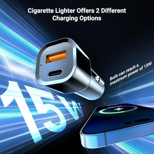 Revolutionary Magnetic Cup Holder Charger: 360° Rotating Wireless Fast Charging Phone Mount for i Phone 12-16 & Samsung Galaxy S20+ with QC 3.0 Adapter – Secure, Stylish, and Convenient Car Accessory for Ultimate Driving Experience