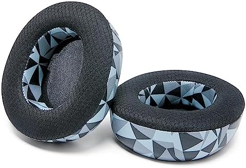 Experience Ultimate Comfort with WC Freeze Nova Pro Wireless Cooling Gel Earpads for Arctis Nova Pro – Exclusive 90’s Black Design, Enhanced Durability & Sound Isolation, Tailored Fit for Gamers Seeking Maximum Performance and Prolonged Play Sessions