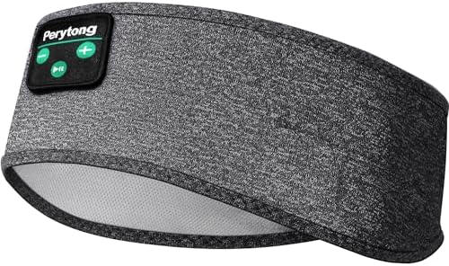 Perytong Wireless Bluetooth Sports Headband Headphones – Ultimate Comfort & Crystal-Clear Sound for Sleep, Yoga & Jogging – Perfect for Insomnia Relief, Meditation, and Easy Device Pairing