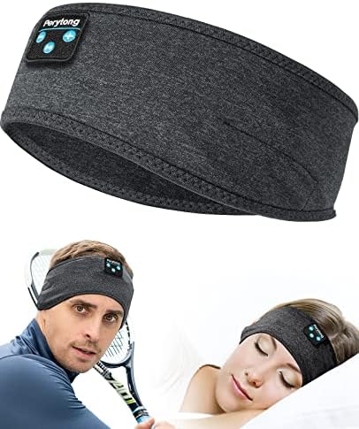 Ergonomic Bluetooth Sleep Headphones: Wireless Sports Headband with Hi-Fi Stereo Sound for Ultimate ASMR Relaxation – Lightweight, Cozy Audio Solution for Men and Women, Perfect for Meditation and Restful Sleep