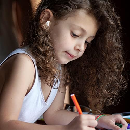 Adorable Panda-Themed Kids Wireless Earbuds – Bluetooth 5.0 with 36 Hours Playtime & IPX6 Waterproof for Active Lifestyles – 3 D Stereo Sound & Built-in Mic for Hands-Free Calling – Perfect for Children and Adults