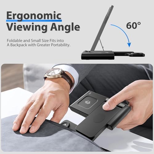 Ultimate 3-in-1 Wireless Charging Station: Sleek Phone, Apple Watch, and Air Pods Dock for Efficient, Clutter-Free Power – Fast Charging for i Phone 16 to 11, Series 10-2 Ultra & SE Compatibility, Perfect for Home, Office, and Travel – Compact, Foldable Design with Smart Indicator Lights for Seamless Use and Gentle Night Charging – Ideal Gift for Students, Professionals, and Digital Nomads Seeking an Organized Charging Solution.
