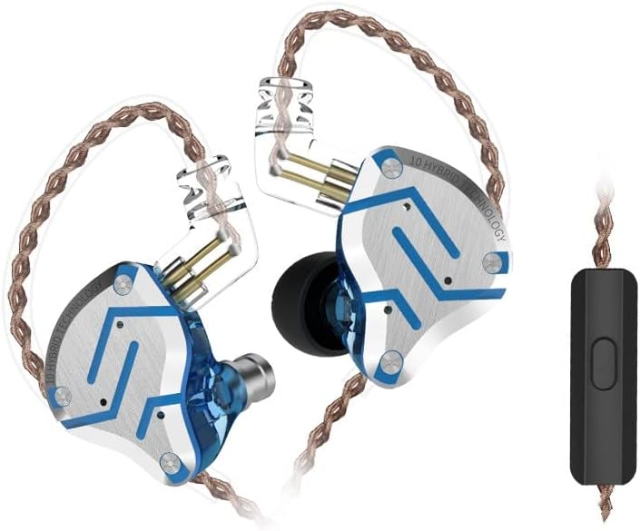 Discover the KZ ZS10 PRO Wired Gaming Earbuds – the Ultimate In-Ear Monitors with Advanced 4 BA + 1 DD Drivers for Audiophile-Level Sound Quality and Gaming Precision. Engineered with Superior Noise Cancelling Technology, these Ergonomically Designed Earbuds Feature a Detachable 2-Pin Cable for Effortless Replacement and Enhanced Compatibility Across Devices. Experience Unmatched Comfort During Extended Sessions, Thanks to Their Snug Fit, While the Built-In Microphone Facilitates Seamless Communication for Gaming or Calls. Immerse Yourself in Rich, Detailed Audio Like Never Before – Elevate Your Listening Experience with KZ ZS10 PRO, Where Exceptional Sound Meets Durable Craftsmanship. Perfect for Gamers and Music Enthusiasts Seeking High-Performance Earbuds That Deliver on Every Level.