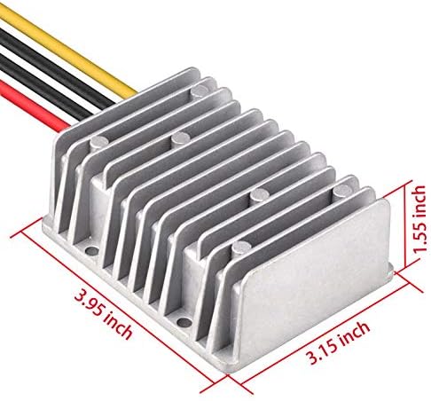 Cllena Advanced Waterproof DC/DC Voltage Boost Converter – Elevate 12 V to 24 V, 10 A, 240 W Power Regulator for Reliable Performance in Any Environment (Input Voltage 10 V-16 V)