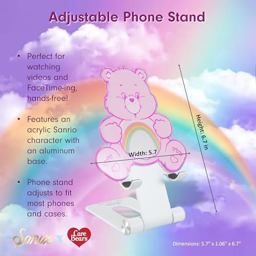 Sonix x Sanrio Character Phone Stand | Adjustable Cell Phone Holder, Desk Stand, Dock | Hello Kitty Classic – Enhanced Compatibility and Speed