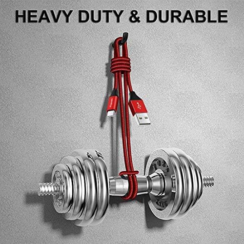 Premium 12 ft Braided USB C Cable (2-Pack) by etguuds – Fast Charging & Data Transfer for Samsung Galaxy S22/S21/S20 Ultra, LG, Moto, Pixel – Durable, Universal Compatibility for Home & Office Use, Effortless Connectivity