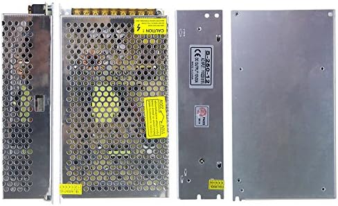 12 V 15 A High-Efficiency Power Supply Adapter for LED Strips & CCTV Systems – Versatile AC to DC Converter with 180 W Output – Enhanced Safety Features & Compact Design for Reliable Performance in Various Applications