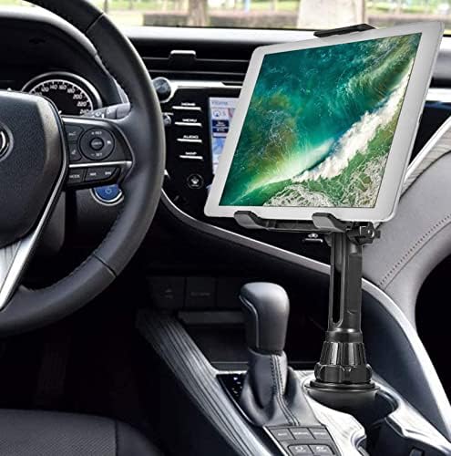 Enhanced Universal Car Cup Holder & Air Vent Phone Mount – Adjustable Long Arm Holder for All Smartphones Including i Phone 13 Pro Max & Samsung S22 Ultra – Ultimate Stability and Convenience for Safe Driving Navigation