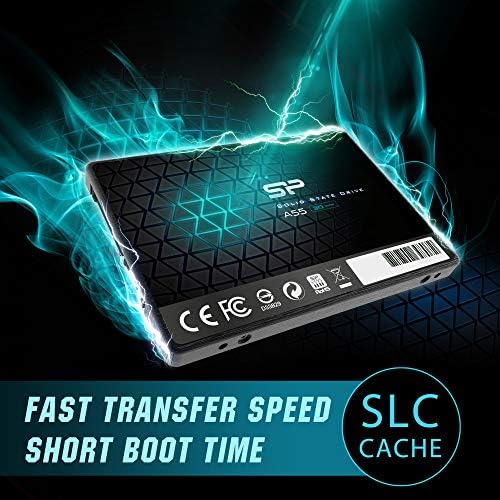 Transform Your Device with Silicon Power 1 TB SATA III SSD – High-Speed 3 D NAND Storage, SLC Cache Performance Boost, Compact 2.5″ Design for Seamless Upgrades and Enhanced Productivity