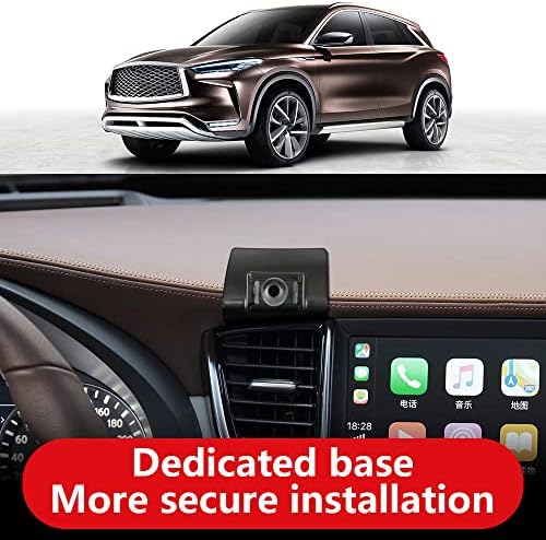 Infiniti QX50 & QX55 Phone Holder: Premium Auto Navigation Mount for 2019-2025 Models – 360-Degree Rotation, Secure Cell Cradle, Effortless Installation for Enhanced Driving Safety and Style