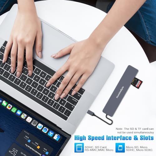 Ultimate 8-in-1 USB C Hub: 4 K HDMI, Gigabit Ethernet & PD 100 W Charging for Seamless Connectivity with Mac Book, Dell, HP, Lenovo, and Surface Devices – Enhance Your Workspace with High-Speed Data Transfer and Multi-Device Compatibility!