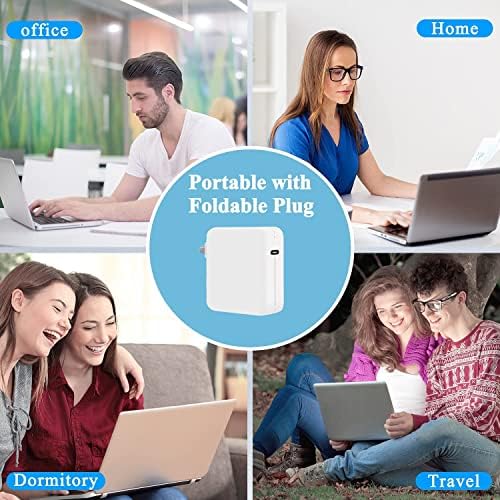 Ultra-Fast 100 W USB-C Power Adapter for Mac Book Pro & Air – Versatile PD Charger for 13″ to 16″ Models with M1, M2, M3, M4 Compatibility – Efficient Power Delivery for All USB-C Devices – Lightweight Travel Charger with Enhanced Safety Features – Rapid Charge Smartphones from 0% to 80% in Just 30 Minutes – High-Efficiency 96% Performance – Ideal for Mac Book Retina, i Pad Pro, and More – Perfect Home & Office Solution to Elevate Your Charging Game – Dual-Use Convenience for On-the-Go Professionals – Upgrade Your Power Experience Today with Reliable and Efficient Charging Solutions