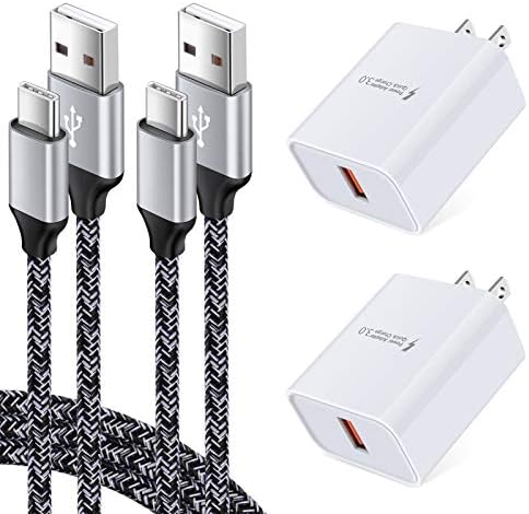 Ultra-Fast 18 W Adaptive Charger for Samsung Galaxy S25-S9 & Note 20 Ultra – Quick Charge 3.0 with Type-C Cable for Rapid Smartphone Power Boosting – Compact, Durable, & Safe Charging Solution