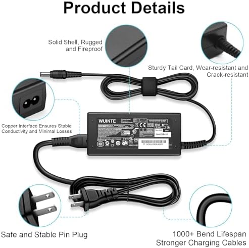 Ultra-Fast 19 V 38 W AC Power Charger for Harman Kardon Onyx Studio Series 1-8 – Reliable Charging Solution with Universal Compatibility and Advanced Safety Features for Bluetooth Speakers
