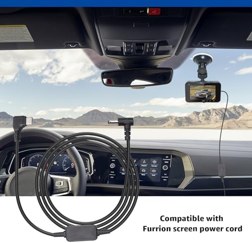 USB-C to DC Charger Cable for Furrion FOS07 TADS Monitor – Ultimate Power Solution for 7-Inch Displays & Hitch Backup Cameras FOS48 TA-BL & FOS48 TAPK-BL – Lightweight & Durable Design for Hassle-Free Travel Connectivity
