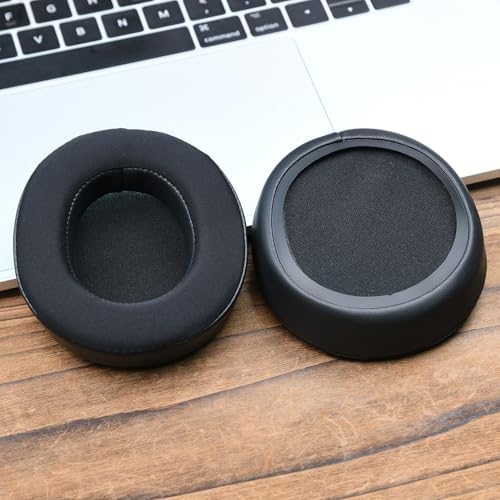 Upgrade Your Gaming Experience with Premium Arctis Nova Pro Wired Earpads – Extra Bass Noise-Cancelling Cushions for Steel Series Models 1, 3, 7 & Nova Pro Wired – Breathable Fabric for Ultimate Comfort and Sound Isolation – Easy Install Replacement Earpads – Not for Wireless Models