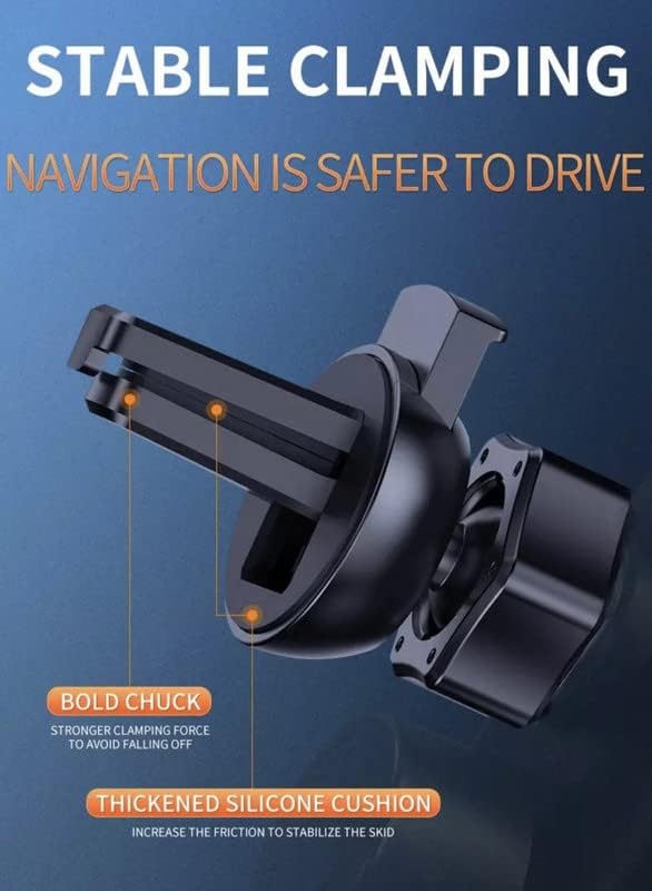 Revolutionize Your Commute with HITech Pro 15 W Qi Fast Car Wireless Charger Holder – Magnetic Air Vent Mount with Dual-Port Adapter for Effortless Charging of i Phone & Samsung Smartphones – Premium Performance and Ultimate Compatibility