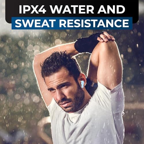 Revolutionize Your Audio Experience with PHILIPS True Wireless Earbuds – Advanced Bluetooth 5.3 Headphones Featuring 13 mm Drivers and AI Mic for Crystal-Clear Calls, IPX4 Waterproof Design for Active Lifestyles, 15 Hours of Playtime, Ultimate Compatibility with i Phone, Android & All Bluetooth Devices in Sleek White Finish