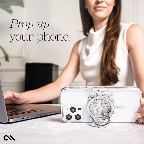 Elevate Your i Phone Experience with the Case-Mate Twinkle Diamond Magnetic Phone Ring Holder – Stylish Mag Safe Grip & Stand for i Phone 16 Pro Max, 15 Pro Max, 14, 13, 12 & Samsung S25 Ultra – Effortless One-Handed Use with Enhanced Security and 360° Rotation – Collapsible Design for On-the-Go Convenience – Compatible with All Mag Safe Devices – Transform Your Phone into a Fashion Statement – No Residue, Easy Removal, and 1-Year Warranty for Ultimate Peace of Mind