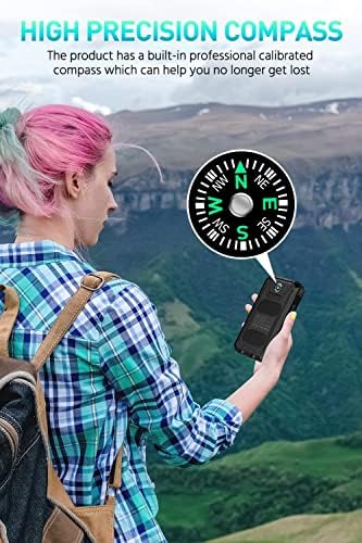 Ultimate 36,800 m Ah Solar Power Bank with Dual USB Ports, Quick Charge 3.0, and IPX7 Waterproofing – Reliable Outdoor Charging Companion with Built-In Flashlight for Adventures and Emergencies