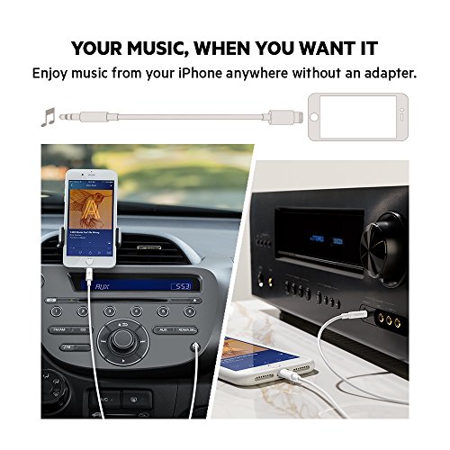 Belkin Dual Audio Output Splitter – 3.5 mm Headphone Adapter for Seamless Sharing of Music & Videos on i Phones, Laptops, and Tablets – Lightweight & Durable Design for Effortless Entertainment Experiences