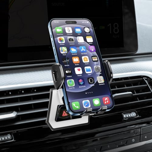 ELOHEI Custom Phone Mount for Volkswagen Golf 8 MK8 R GTI (2020-2024) – Ultimate Car Phone Holder for Enhanced Driving Experience, Quick-Release Design, 360-Degree Rotation, and Exceptional Compatibility with All Smartphone Sizes – Essential VW Golf Accessory for Navigation and Hands-Free Use