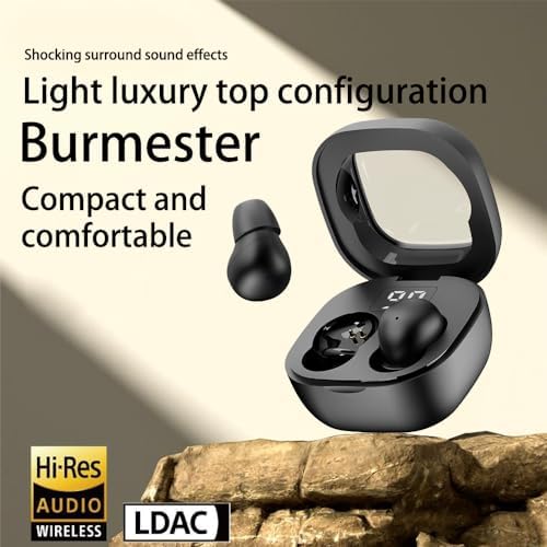 Revolutionary SK19 Sleep Earbuds for Side Sleepers | Ultra-Compact Wireless Bluetooth Earphones Tailored for Small Ears | Discreet Invisible Design with Hands-Free Mic for Effortless Calling | Enhanced Connectivity in Stylish Khaki | Ideal for Restful Sleep and Everyday Listening