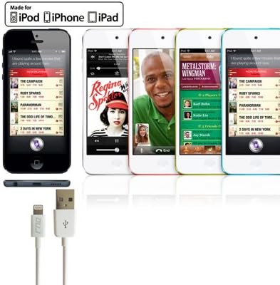 RND MFi Certified 1.5 FT Lightning to USB Cable for i Phone, i Pad & i Pod – Optimal Fast Charging & Data Sync Accessory for i Phone X Series, 8, 7, 6 Models – Durable & Portable Black Design for Everyday Use