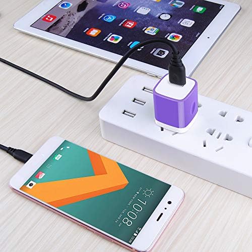 Gi Green Single-Port Fast Charging Block – 5 Pack USB Wall Adapter for i Phone & Samsung Devices – Compact, Durable, and Efficient Power Solution for Home and Travel – Ultimate Compatibility with Latest Models