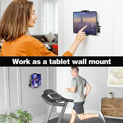 Heavy Duty Tablet Holder for Trucks – Versatile Drill Base Car Mount with Adjustable 5.91” Arm for i Pad Pro, Kindle Fire, and All 4.7-13.5” Devices – Ultimate Stability for Safe Driving and Hands-Free Use