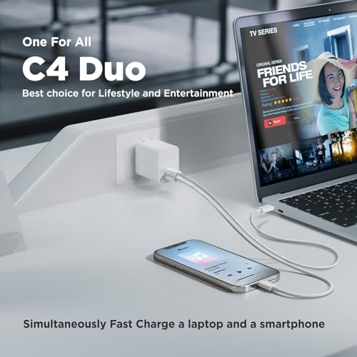 Experience Unmatched Charging Efficiency with Innergie SE3 30 W USB-C Fast Charger – Versatile Power Adapter for i Phone 16, Samsung S24, Mac Book Air & More – Advanced SFC 2.0, PD 3.0, QC 4+ Compatibility with Safety Features for Optimal Device Protection – Compact & Portable Design for On-the-Go Power Solutions – Elevate Your Charging Experience Today!