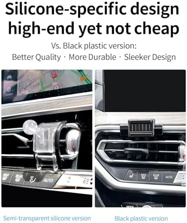 Premium Wireless Charging Car Phone Holder for BMW X3 (2022-2024) & X4 (2022-2025) – Sleek 360° Rotating Navigation Mount with Fast Charging Technology for Enhanced Driving Convenience and Style