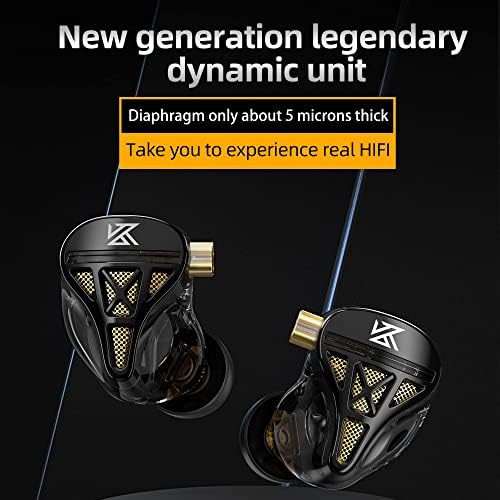 Upgrade Your Gaming Experience with CCZ DC02 High-Fidelity In-Ear Earbuds – Precision Dual Magnetic Circuit Technology for Superior Sound Quality, Integrated Microphone for Clear Team Communication, Ergonomic Design for Long-Lasting Comfort, and Universal Device Compatibility – Ideal Choice for Gamers and Audiophiles in Stylish Black Finish