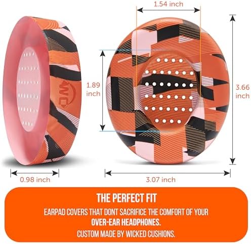 Upgrade Your Beats: WC Sweat Z Studio Earpad Covers for Studio 2 & 3 | Revolutionary Sweatproof Design, Effortlessly Washable, Perfect Fit | Unmatched Protection for Headphones & Enhanced Comfort