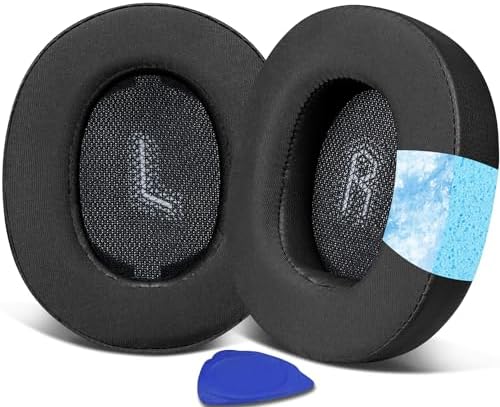 SOULWIT Navy Blue Cooling Gel Earpads for JBL E55 BT – Premium Comfort & Noise Isolation Replacement Cushions for Over-Ear Headphones – Ultimate Sound Enhancement Accessory