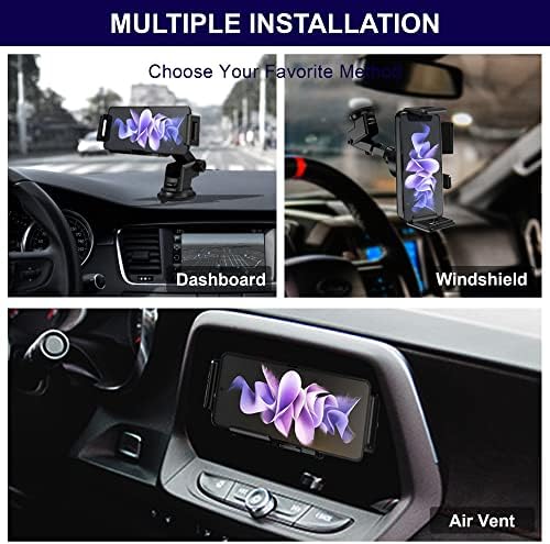 Revolutionary Mag Safe Car Charger with Integrated Cooling Fan – 15 W Fast Wireless Charging Mount for i Phone 16/15/14 Pro Max & Samsung Galaxy S25/S24 Ultra, Magnetic Air Vent Holder for Safe and Efficient Charging on the Go