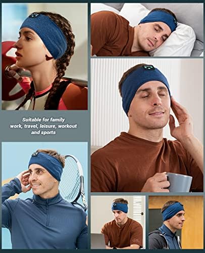 Perytong Wireless Bluetooth Sports Headband Headphones – Ultimate Comfort & Crystal-Clear Sound for Sleep, Yoga & Jogging – Perfect for Insomnia Relief, Meditation, and Easy Device Pairing