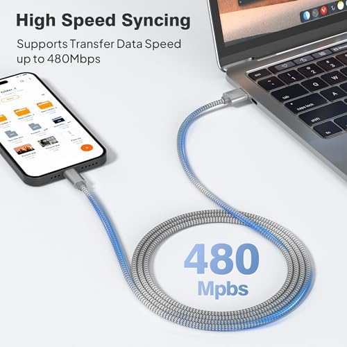 Versatile Elebase USB C Charger Cable Trio – 1.5/3.3/6.6 FT Fast Charging Cords for i Phone 15/16 Max, Samsung Galaxy S8-S24, and Motorola Devices – Durable, Tangle-Free Design for Rapid Data Transfer and Enhanced Compatibility